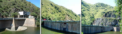 Dique San Roque en Carlos Paz