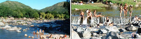 Playas en Carlos Paz