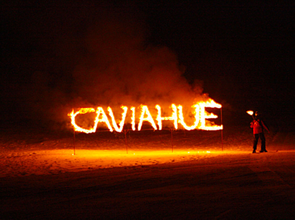 Bajada de Antorchas en Caviahue