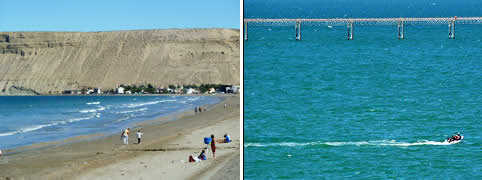 Playas en Chubut