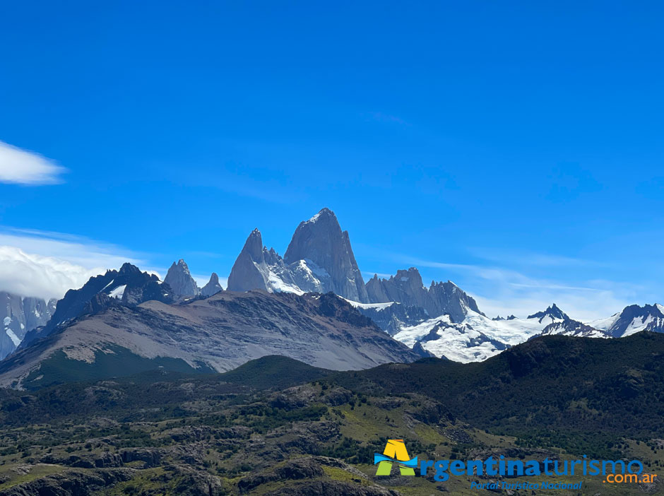 Cerro Fitz Roy en El Chalten - Imagen: Argentinaturismo.com.ar