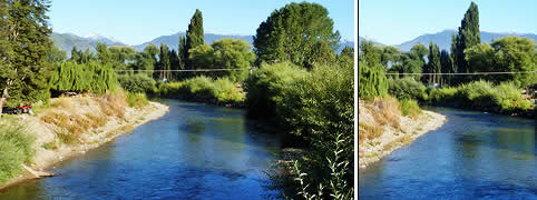 Pesca en El Hoyo Chubut