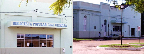 biblioteca popular gral. urquiza