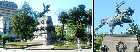 chicas en plaza san martin cordoba historia