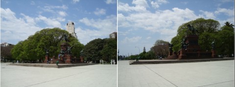 monumento a san martin plaza san martin