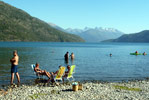 Playas en Lago Puelo