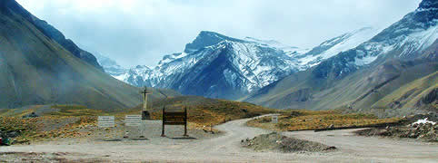 Aconcagua en Las Cuevas Mendoza