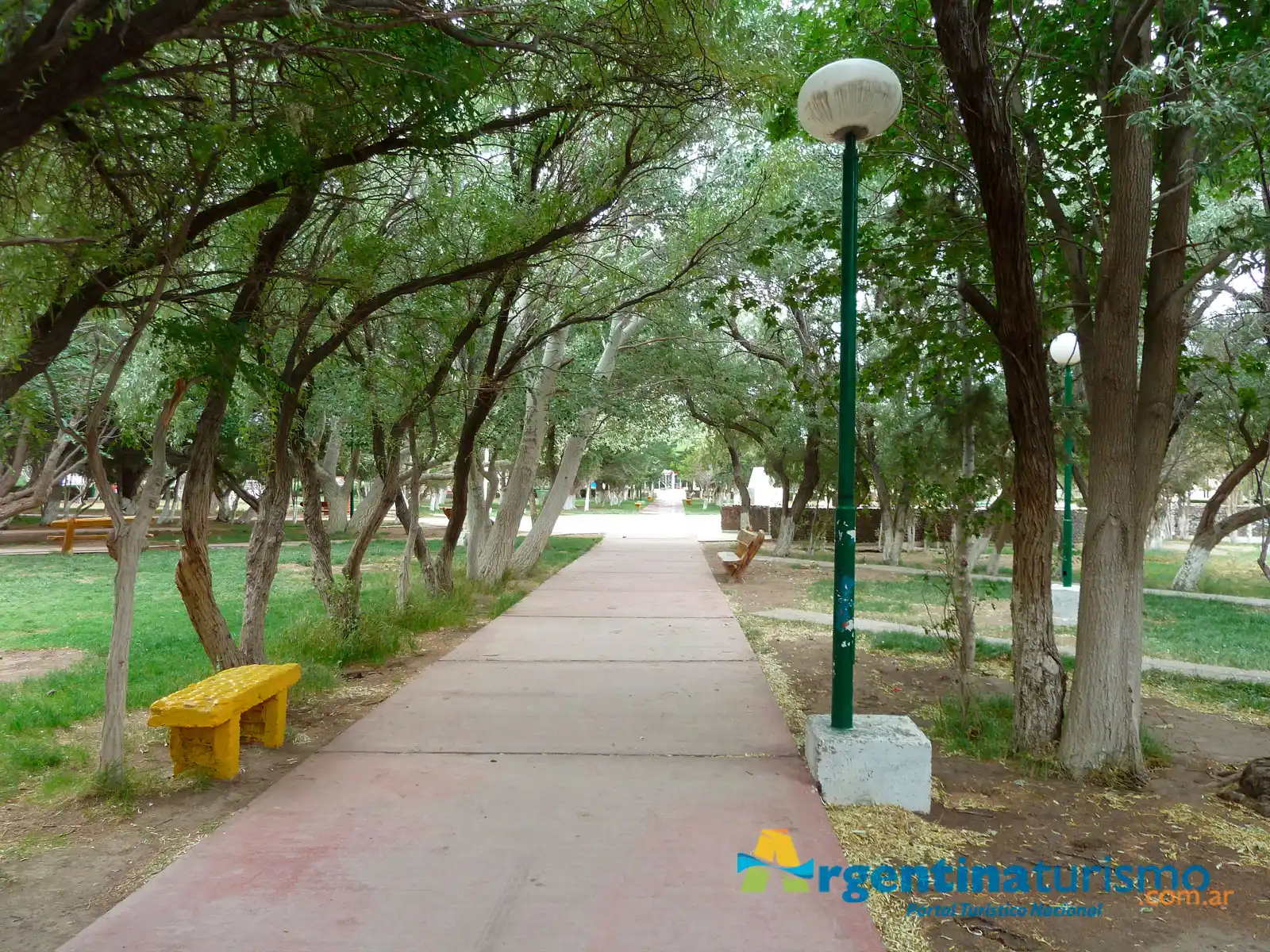 Historia de Las Heras, Santa Cruz