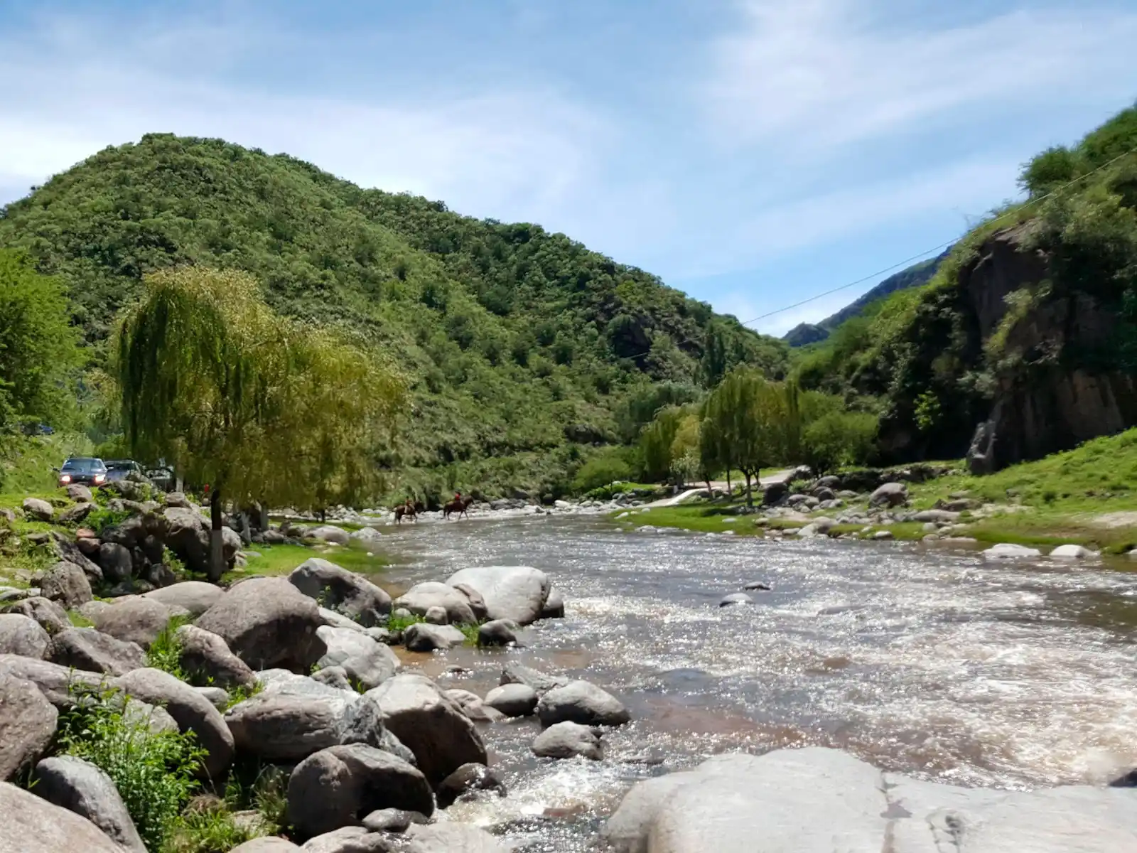 Pesca deportiva en Las Juntas, Catamarca