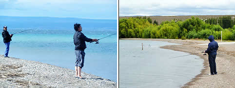 Pesca de Los Antiguos Santa Cruz