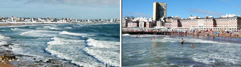 Playas en Mar del Plata Buenos Aires