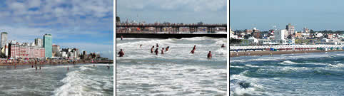 Playas en Mar del Plata Buenos Aires