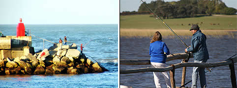 Pesca en Necochea