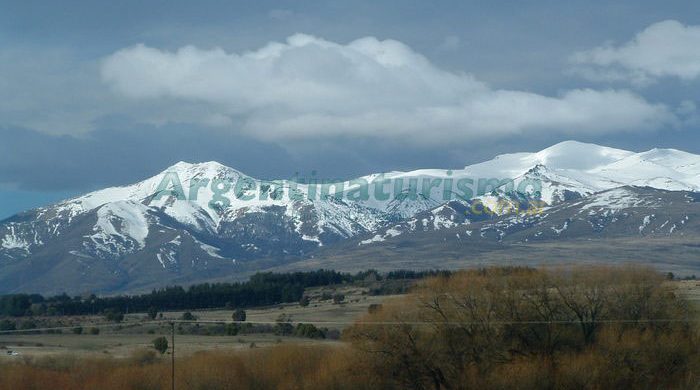 Paisaje invernal de Trevelin, Chubut