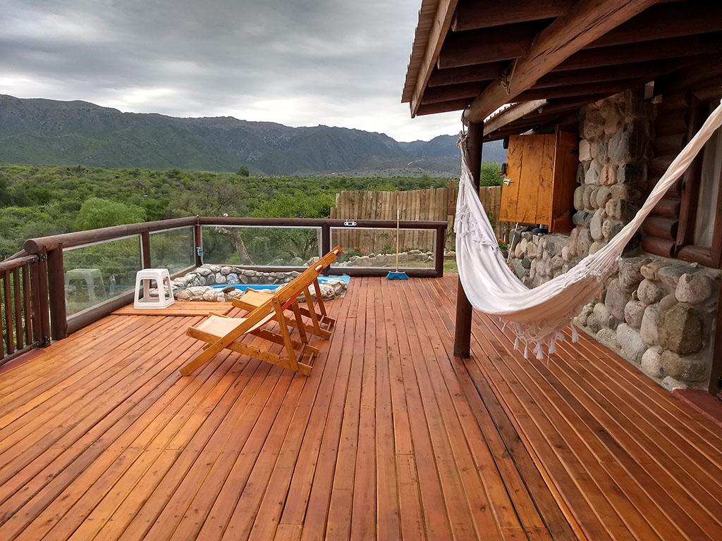 Cabaña Río Claro de San Francisco del Monte de Oro, Argentina, San Luis