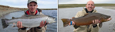 Pesca en Rio Gallegos