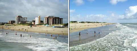 Playas en San Clemente del Tuyu Buenos Aires