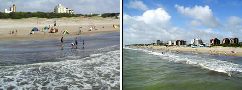 Playas en San Clemente del Tuyu Buenos Aires