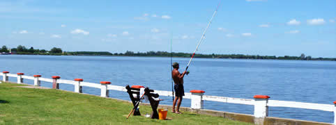 Pesca en San Miguel del Monte Buenos Aires