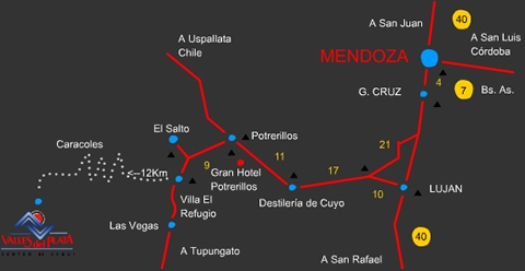 Como llegar a Las Leñas Mendoza