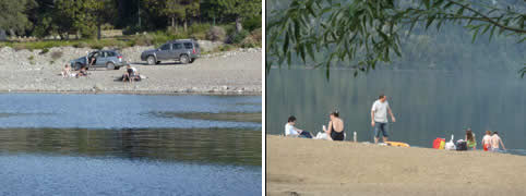 Playas en Villa Traful Neuquen